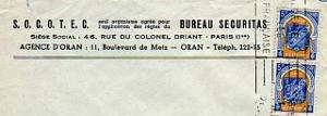 Oran enveloppes pub 361